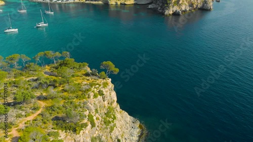 BLUE SEA SPAIN MAGALUF MALLORCA BEACH