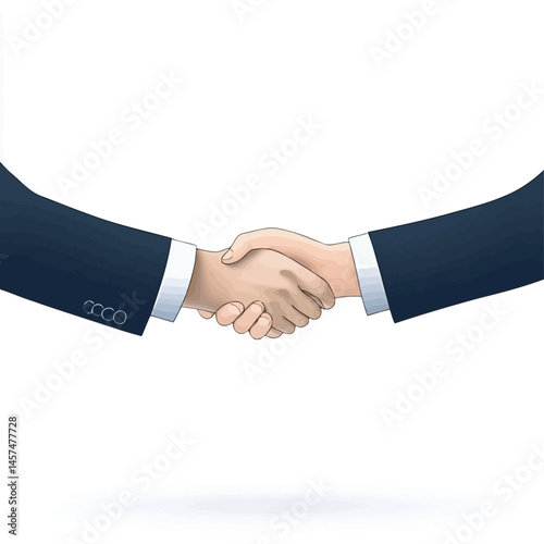 Deal vector icon, isolated on white background  -  