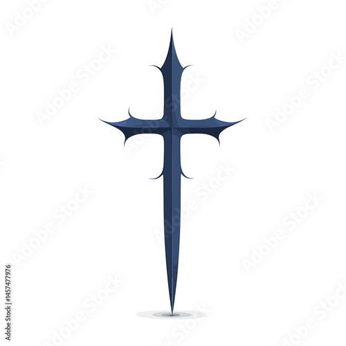 Fate vector icon, isolated on white background  -  