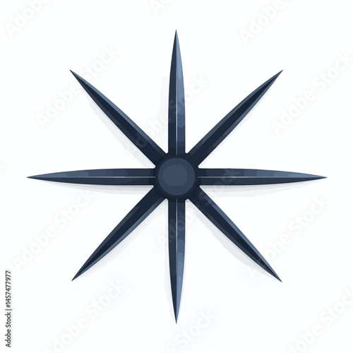 Fate vector icon, isolated on white background  -  