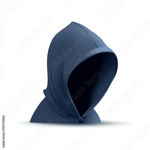 Hack vector icon, isolated on white background  -  