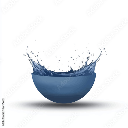 Liquidity vector icon, isolated on white background  -  