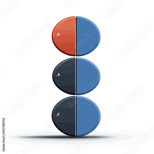 Option vector icon, isolated on white background  -  