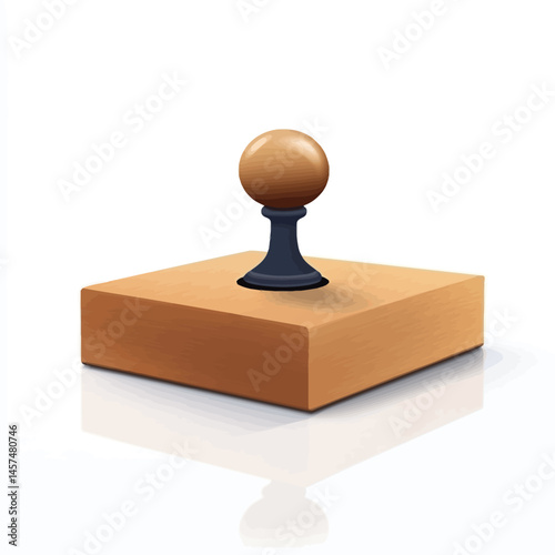 Patent vector icon, isolated on white background  -  