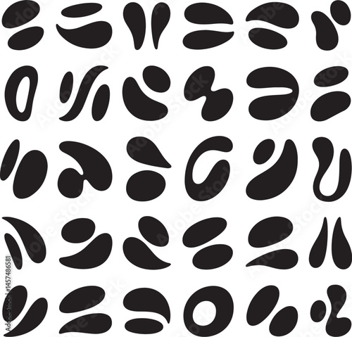 Soft Shape Outline icon Silhouettes