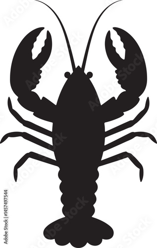 Crawfish Silhouette