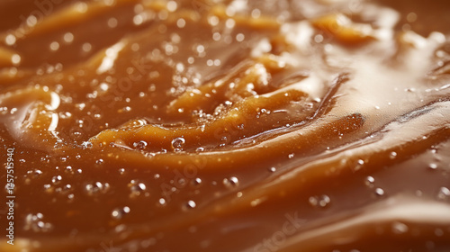 Rich, savory gravy displayed in a close-up shot