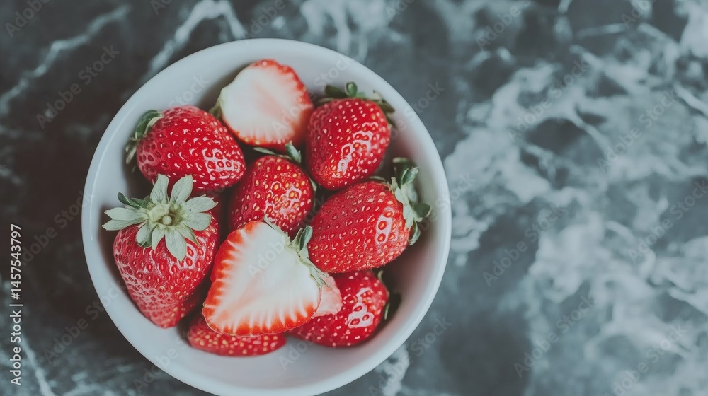 Strawberries background. Close up of fresh strawberries.