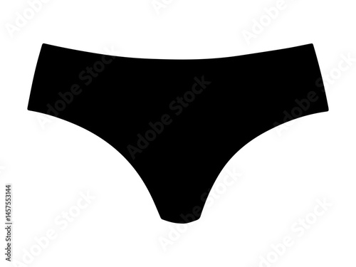 black and white panties