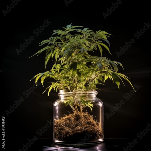 green plant in a pot