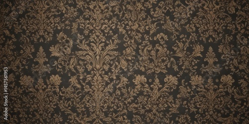 Elegant damask wallpaper, fine detailing, repeating motif ,  luxury,  background,  ornate