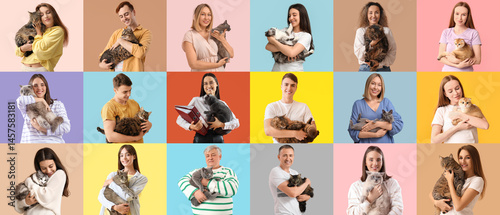 Collage of different people...