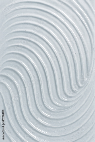 Obraz na płótnie blue gel texture background with wavy pattern and zen inspired surface w salonie