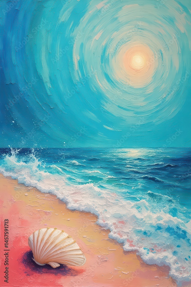 Obraz premium playas y pinturas