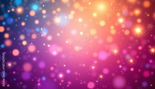 A colorful background with many small circles