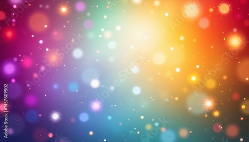 A colorful background with many small circles