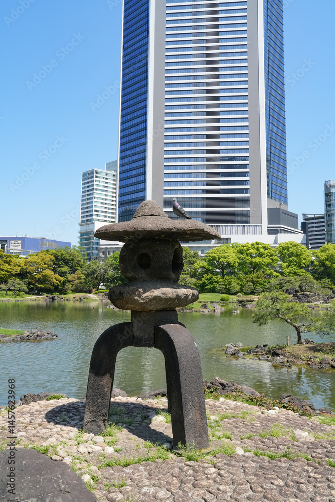 Obraz premium 旧芝離宮恩賜庭園