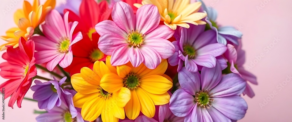 vase filled with lots of colorful flowers vase filled with lots of colorful flowers