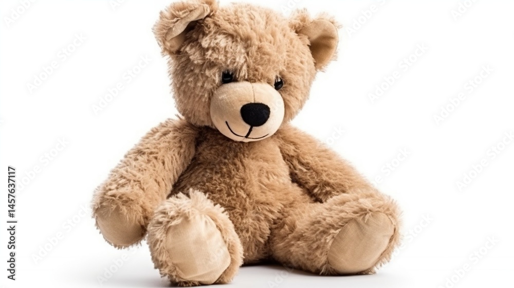 Soft teddy bear sitting Soft teddy bear sitting