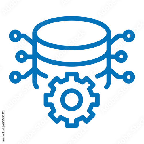 data processing icon