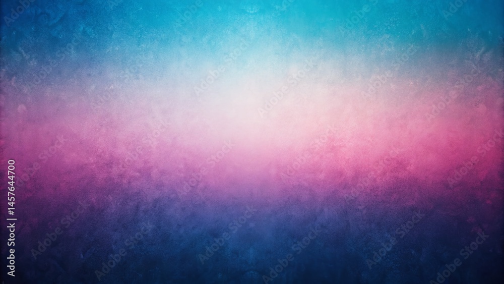 Fototapeta premium Blue Pink Gradient Background Texture: Abstract Pastel Color Fade for Design