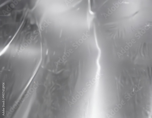 Shimmering silver foil, elegant reflective surface,  surface,  photography