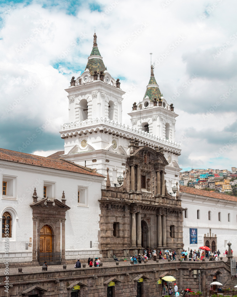 Fototapeta premium Iglesia de San Francisco, Quito