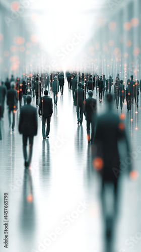 Obraz na płótnie Abstract digital padlock glows over a futuristic network background, symbolizing cybersecurity, global data protection, and secure digital infrastructure for business and personal information.
w salonie