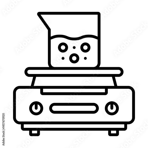 Magnetic Stirrer Icon