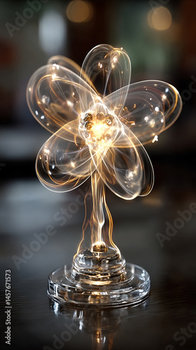 Obraz na płótnie A glowing electric plasma portal pulses with vibrant energy in a dark void, symbolizing futuristic technology, dimensional gateways, and the unknown power of science and imagination.
w salonie