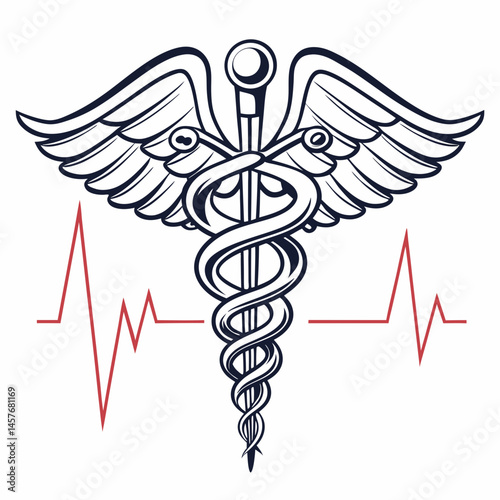 caduceus medical symbol
