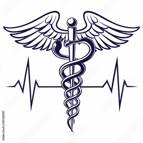 caduceus medical symbol