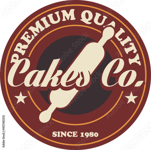 illustration sketch icon logo symbol mascot shop bakery legendary cake