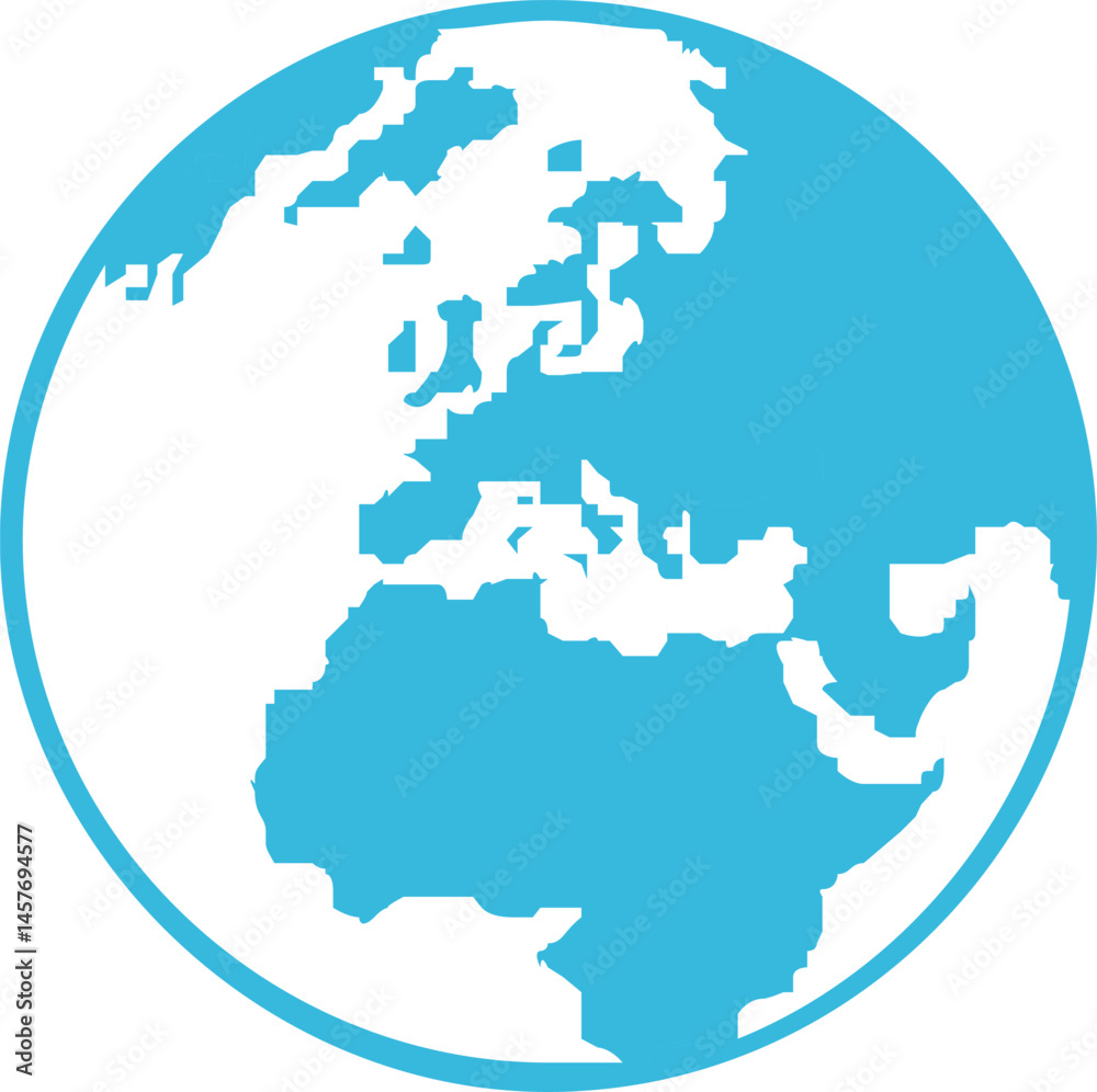 Fototapeta premium vector sketch illustration design infographics related to globe