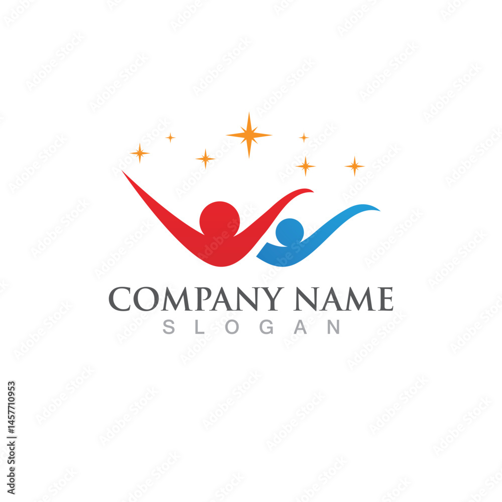 Fototapeta premium Community, network and social icon