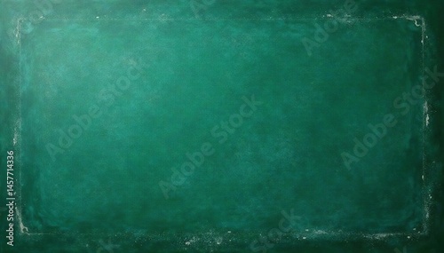 Dark green chalkboard texture with fine chalk dust , school background, retro, surface