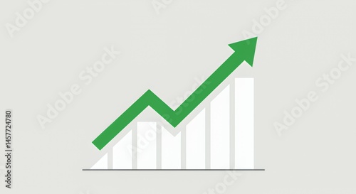 Positive Growth Trend: Upward Trajectory Indicating Success and Financial Prosperity