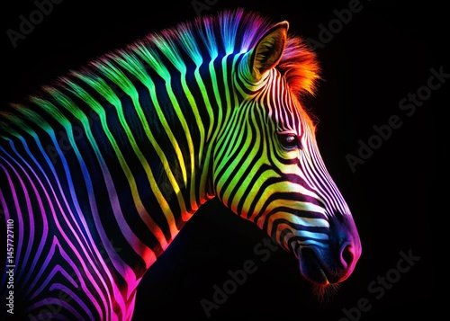 Intricate Zebra Stripe Texture Background - Website Design Element