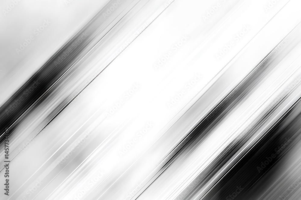 Fototapeta premium Blurred dark and light diagonal streaks create a modern abstract background with dynamic movement