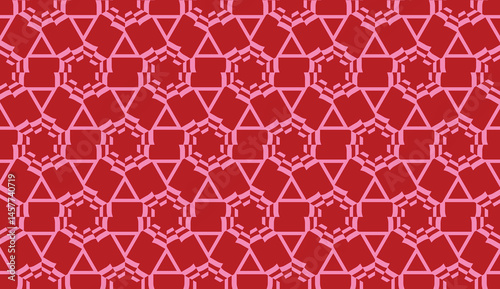 Decorative pattern with triangles style. Vector illustration. For fashion print, scrapbooking page, flyer design.