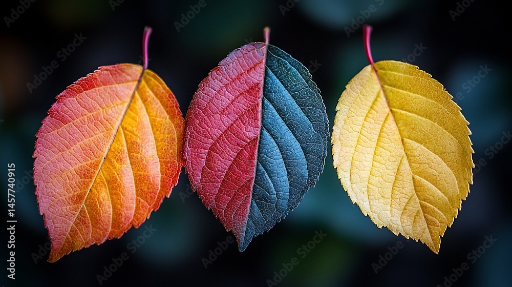 Autumn leaves transition Autumn leaves transition
