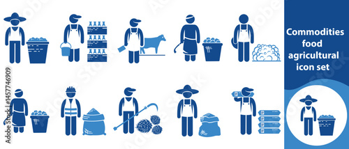 Merchandise food agriculture icon set, barbecue, toast, cafe, bull, car, snack, sausage, barbecue, cooking, roast, restaurant, sandwich, dinner, food, sword, fast, bullfighter, cattle and more