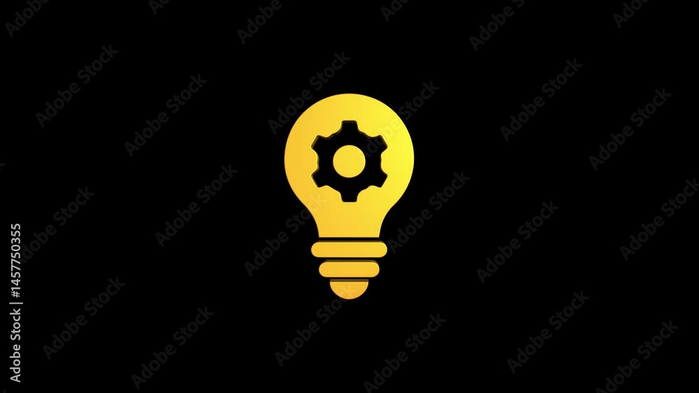 creative technology 3D rendering rotating gear mechanism wheel for teamwork success and technology concept. gears 4k animation on black, white, blue and green background