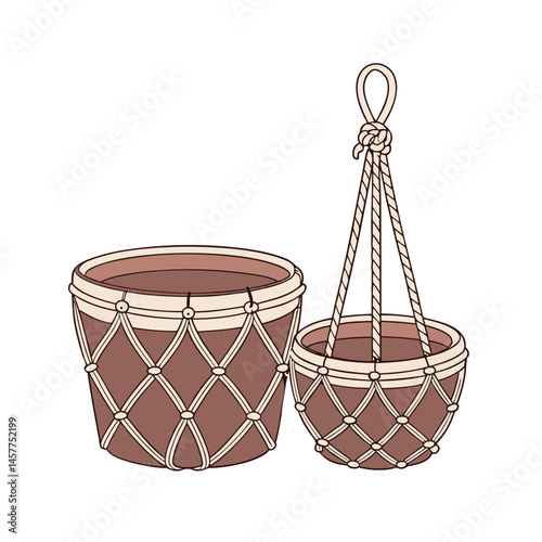 Twine & Terra Pots – Handcrafted Terracotta and Twine Planters for Rustic & Eco-Friendly Home Décor, handmade terracotta pots, rustic plant pots, twine wrapped pots, eco friendly planters.