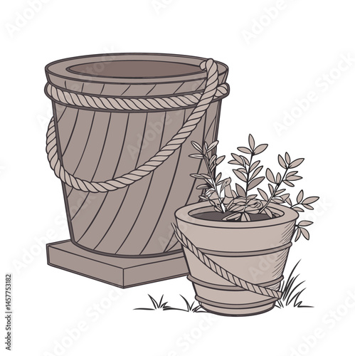 Twine & Terra Pots – Handcrafted Terracotta and Twine Planters for Rustic & Eco-Friendly Home Décor, handmade terracotta pots, rustic plant pots, twine wrapped pots, eco friendly planters.