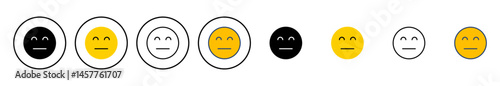 smile icon vector. smile emoticon icon. feedback