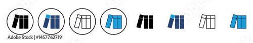Library icon vector. education icon vector