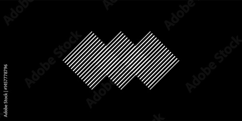 . Abstract vector background with simple figures for graphic design, web art, invitation card, poster,