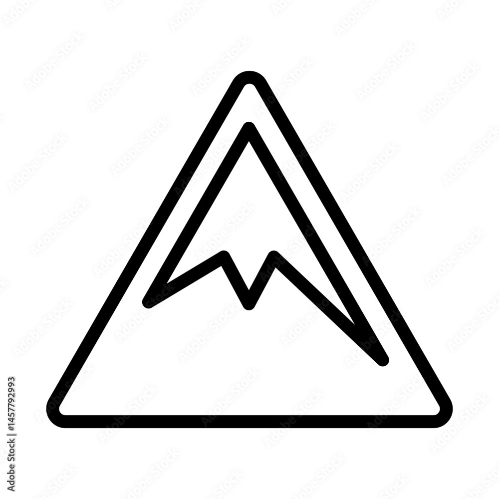 Mountain Icon Mountain Icon