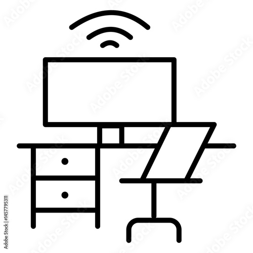 Work From Home Icon